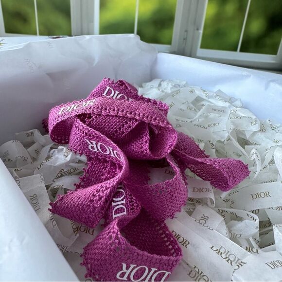 Dior Decorative Floral Gift Storage Box 8.25” - Picture 3 of 7